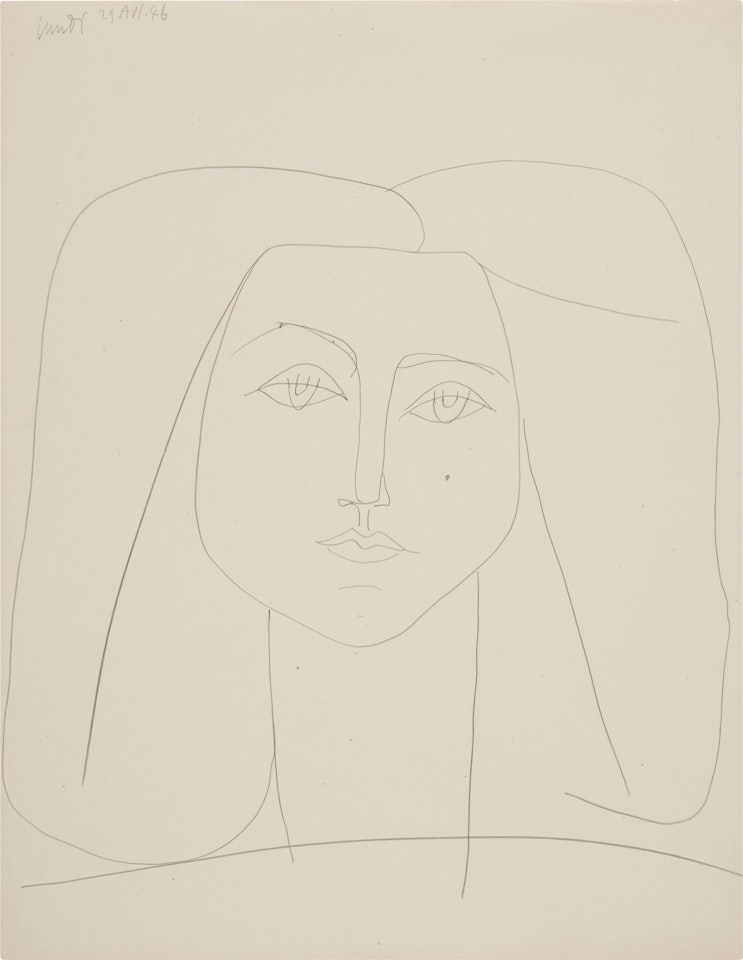 Portrait de Françoise by Pablo Picasso