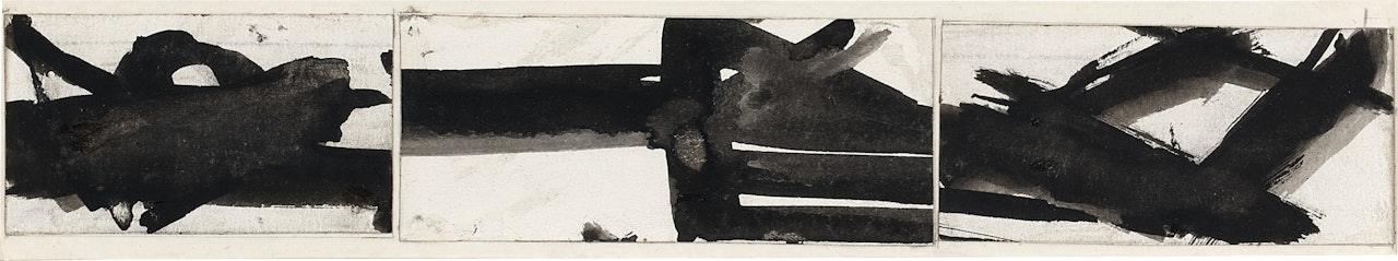Study for Shenandoah Wall by Franz Kline