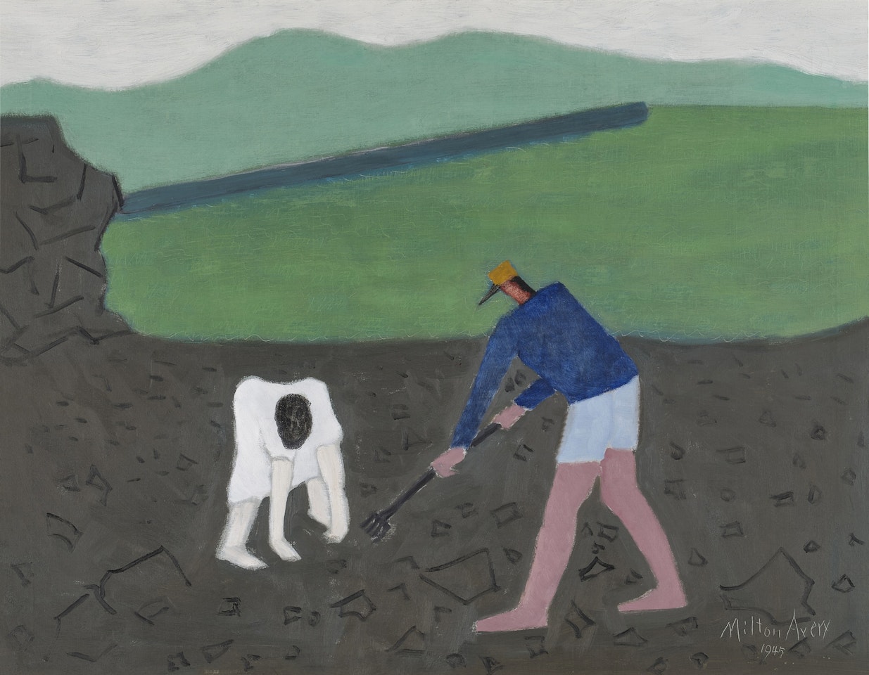Clamdiggers by Milton Avery