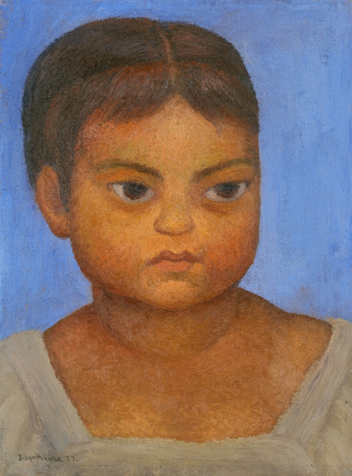 Retrato de Delfina Flores by Diego Rivera