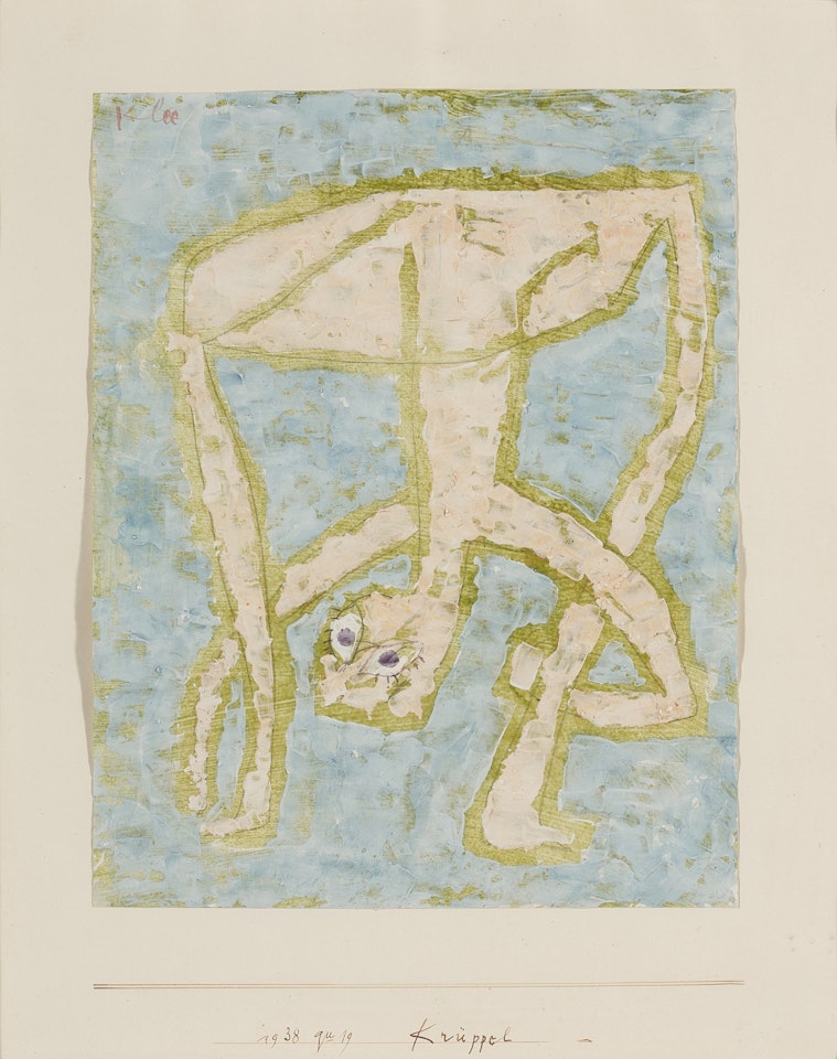 Krüppel (Cripple) by Paul Klee