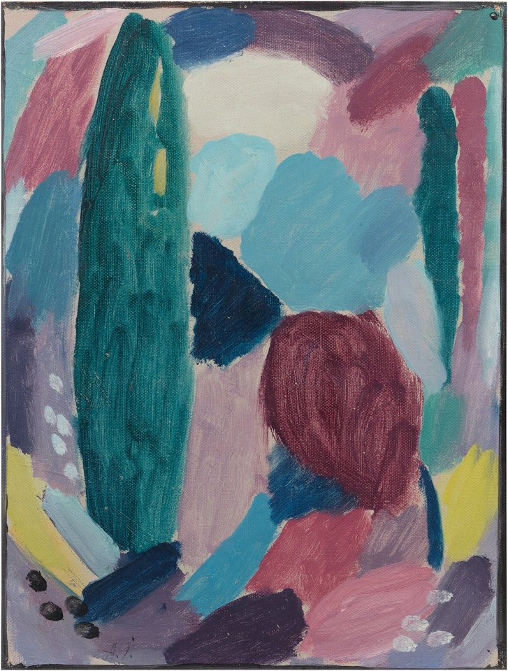 Variation: Herbstlicher Tag (Variation: Autumnal Day) by Alexej von Jawlensky