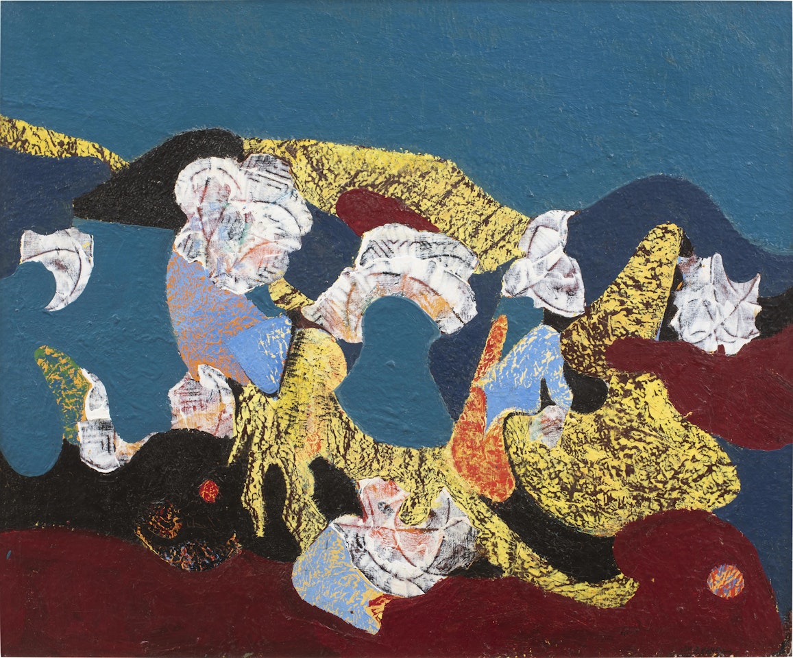 Ohne Titel (Muschelblumen) (Untitled (Shell Flowers)) by Max Ernst
