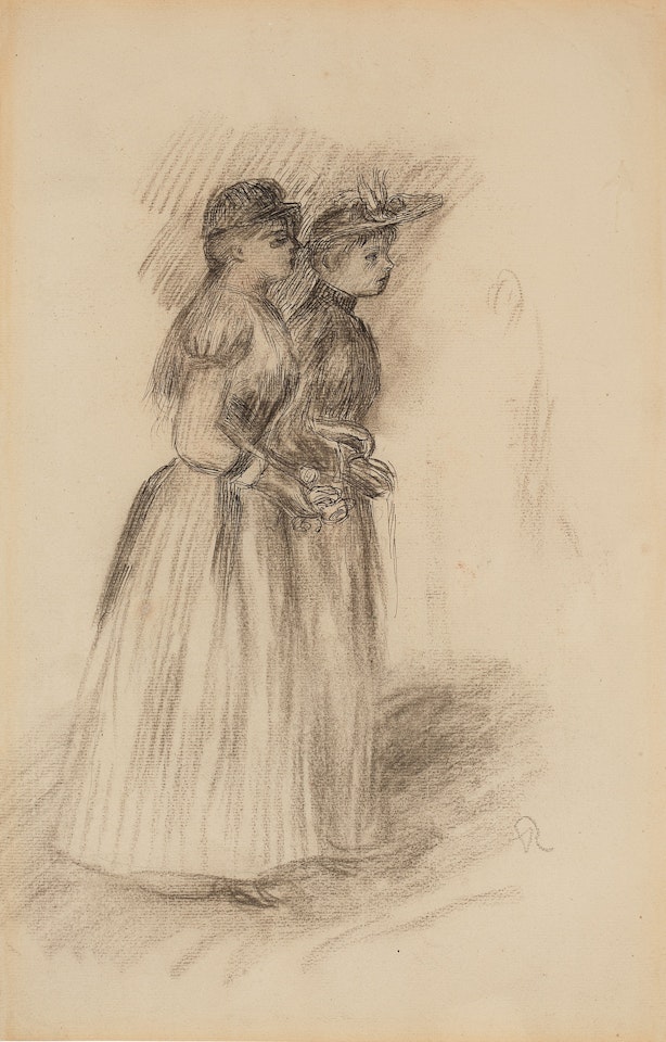 La Promenade by Pierre-Auguste Renoir