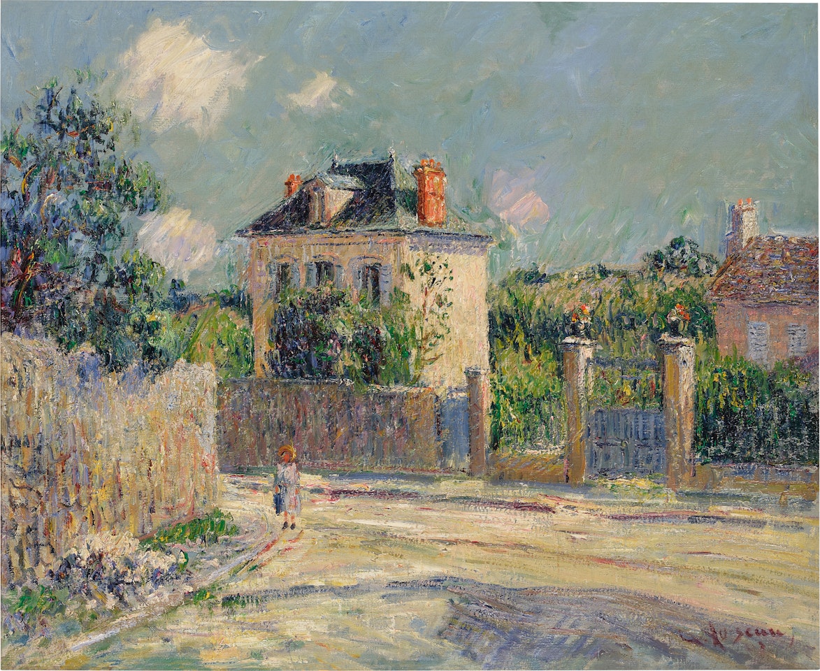 Vue de Pontoise by Gustave Loiseau