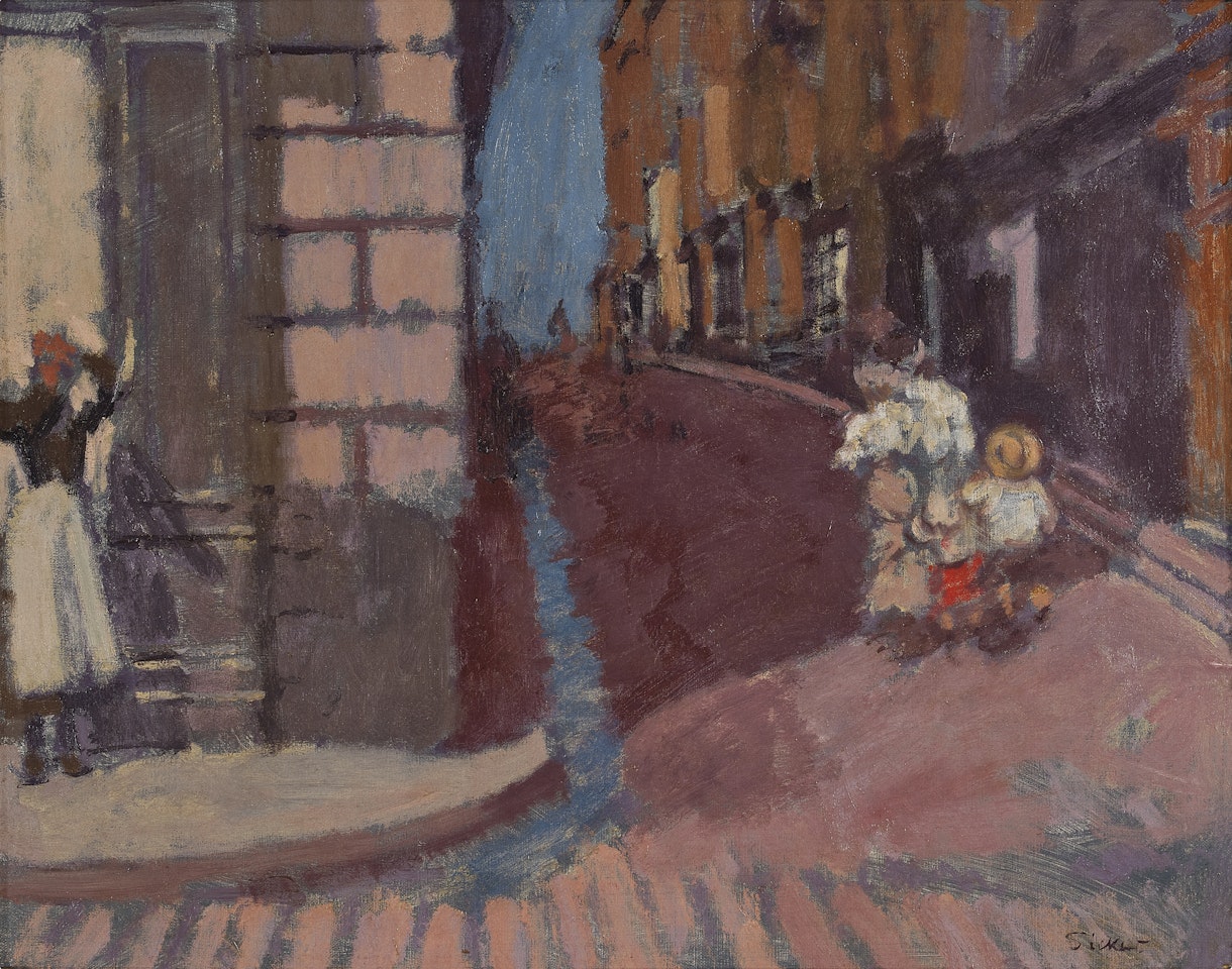 The Street of the Wind, Dieppe by Walter Richard Sickert
