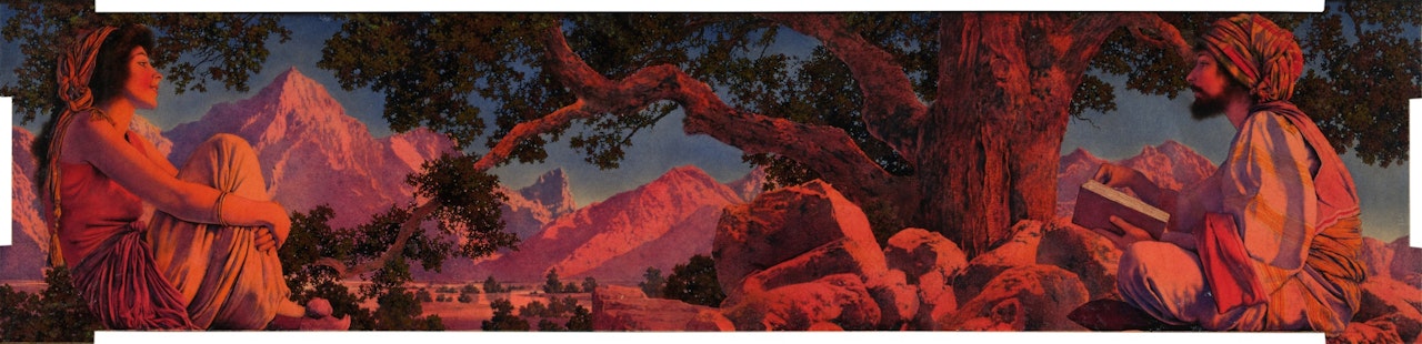 Rubaiyat by Maxfield Parrish