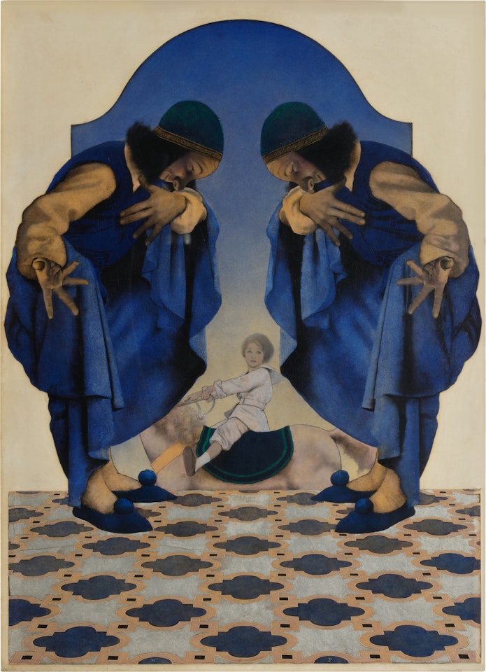 The Fly-Away Horse by Maxfield Parrish