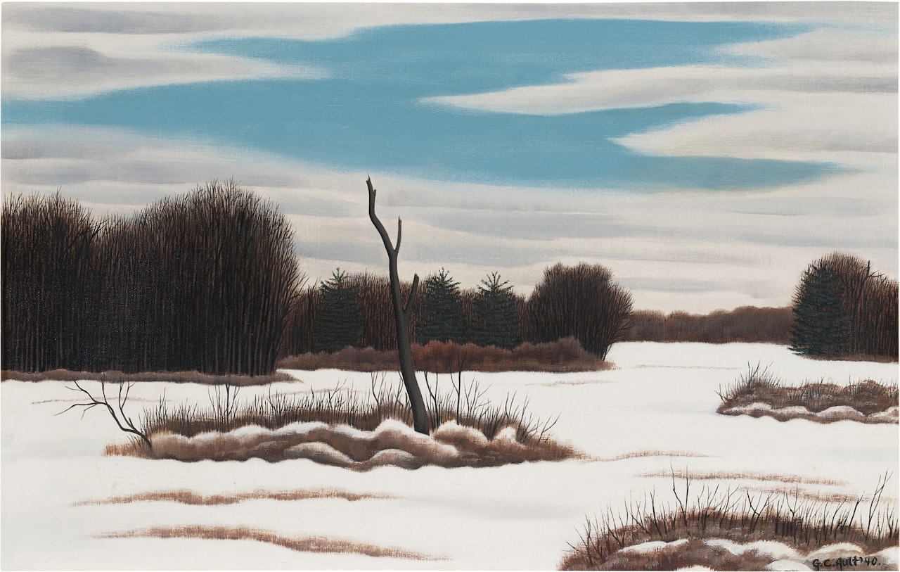 Wastelands: Winter by George Copeland Ault