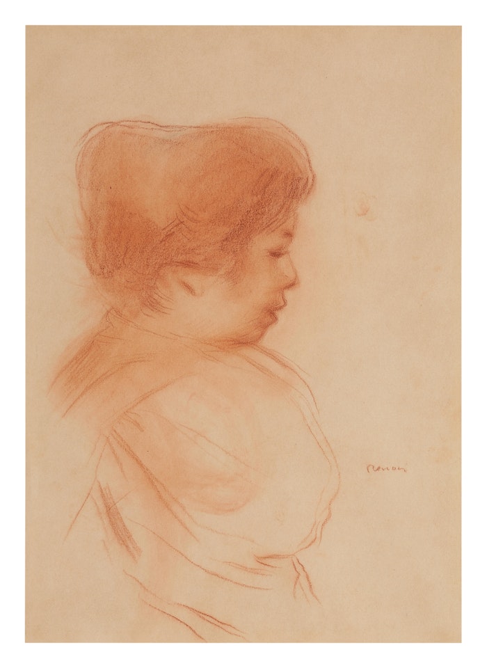 Mademoiselle Yvonne Lerolle by Pierre-Auguste Renoir