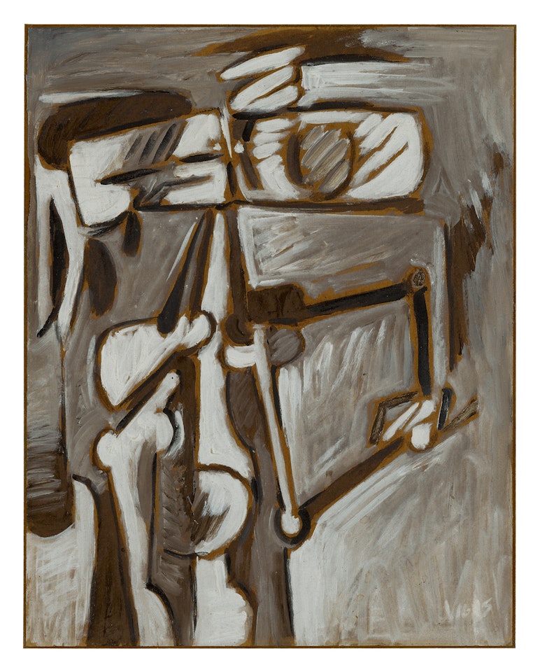 Personaje gris by Oswaldo Vigas