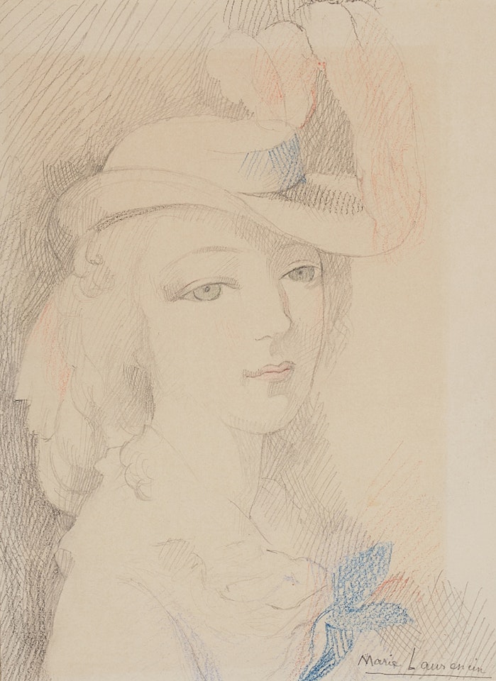 Femme au chapeau by Marie Laurencin