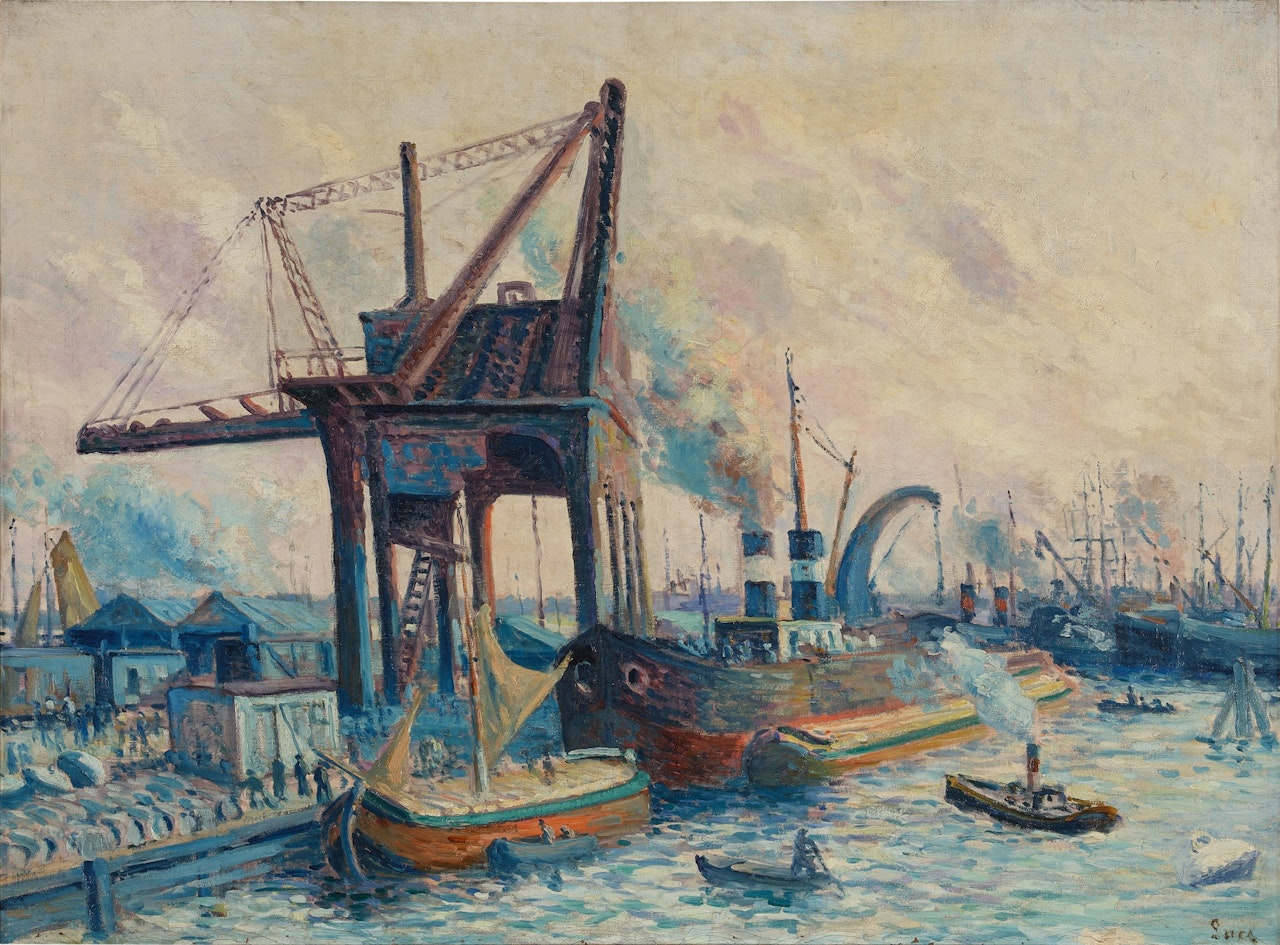 Souvenir de Rotterdam by Maximilien Luce