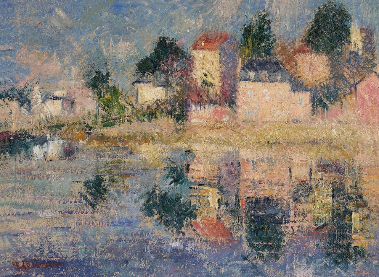 Moret-sur-Loing by Gustave Loiseau