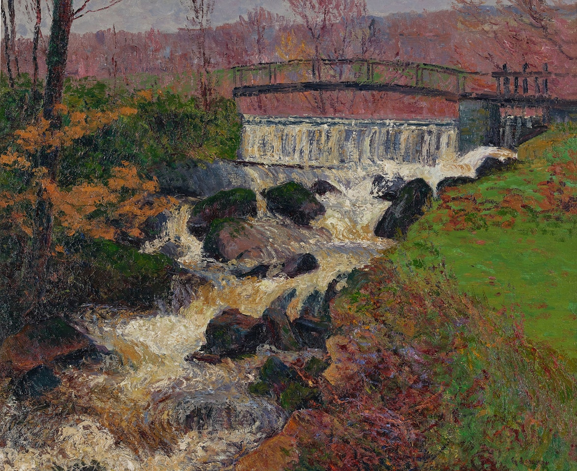 Pont sur le torrent, Mortain by Gustave Loiseau