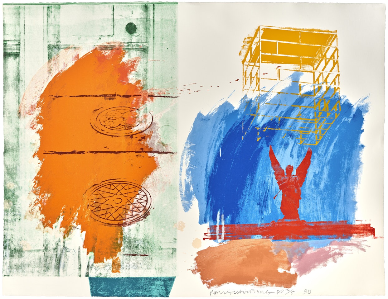 For Channel 13 by Robert Rauschenberg