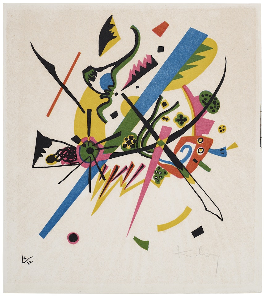 Kleine Welten I by Wassily Kandinsky