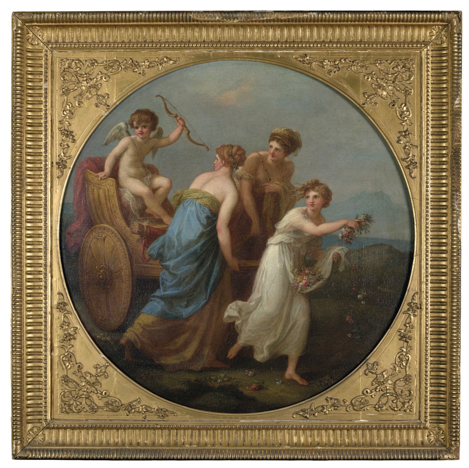 Le triomphe de l'Amour by Angelica Kauffmann