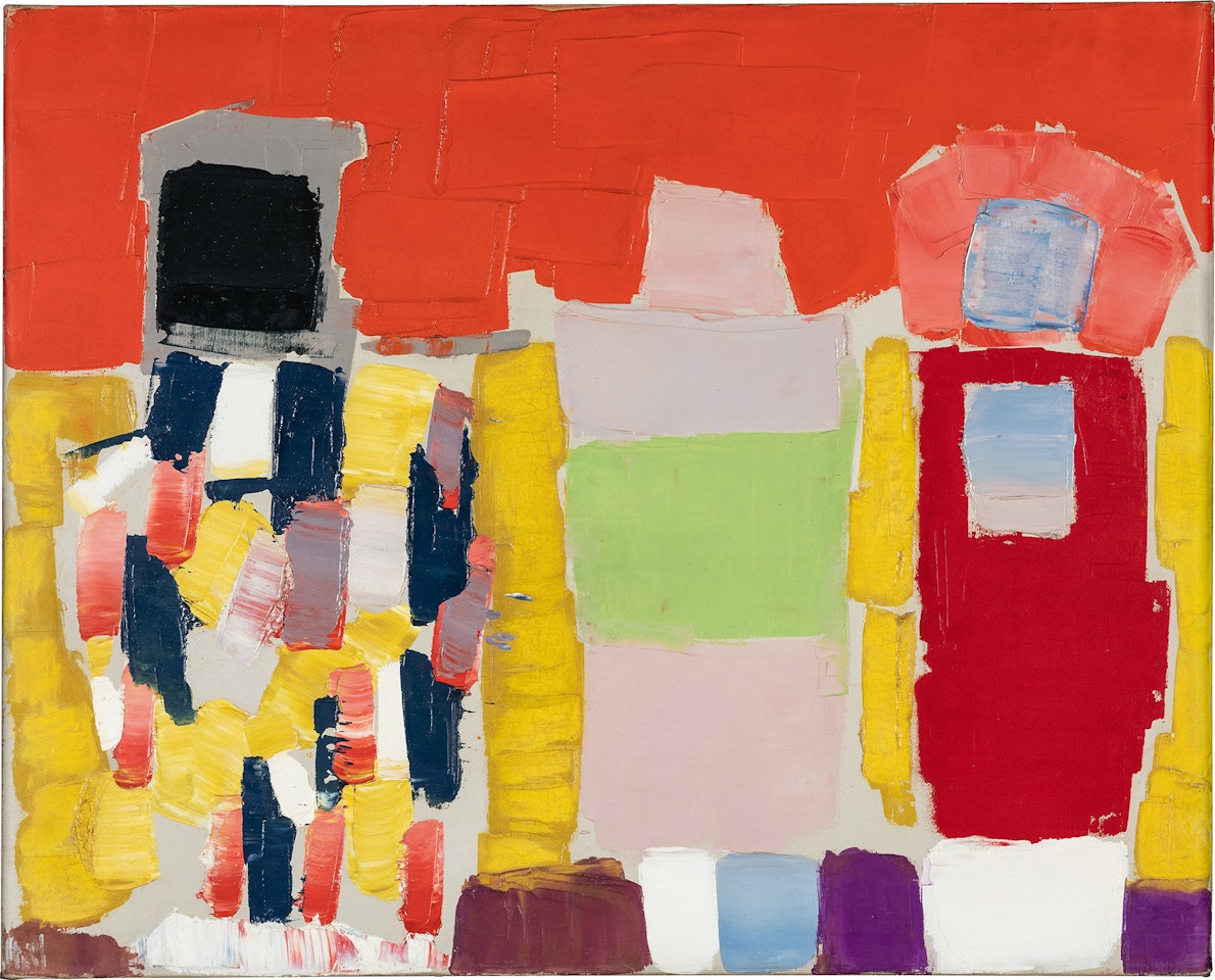 Personnages au bord de la mer by Nicolas de Staël