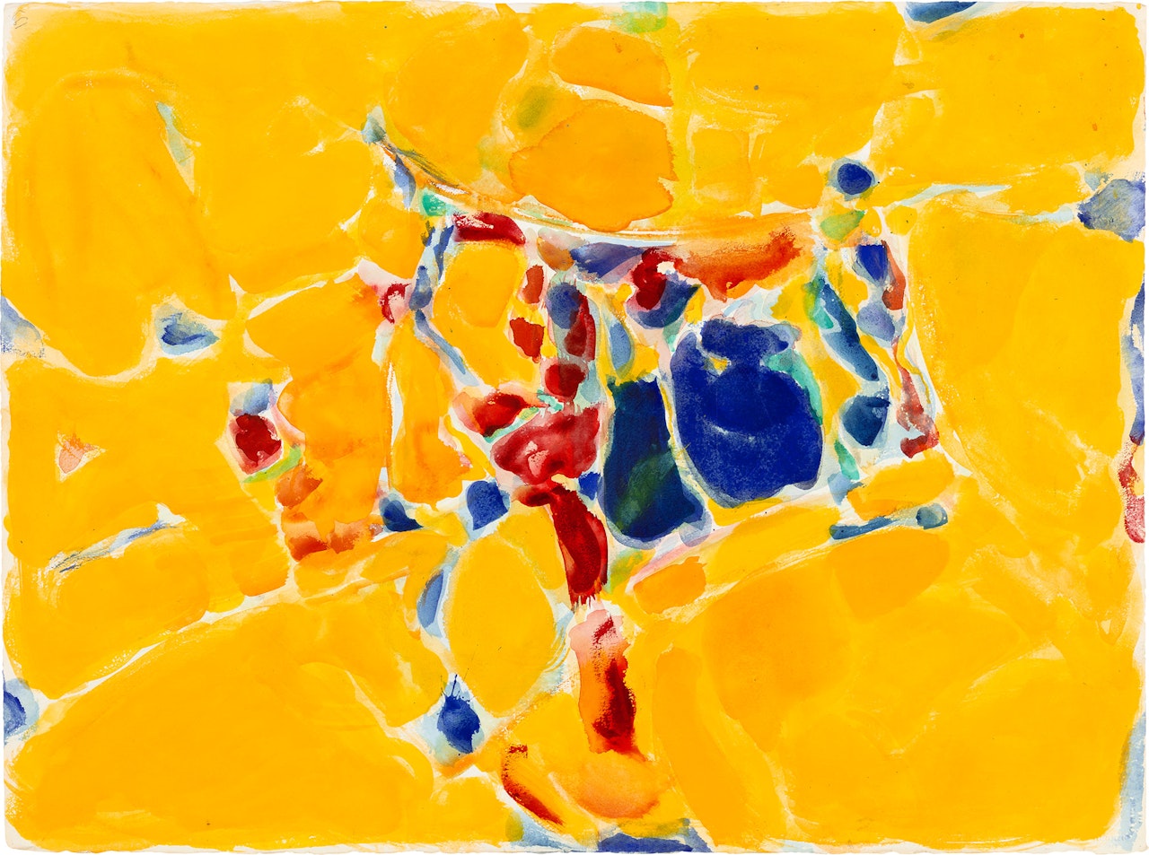 Untitled by Sam Francis