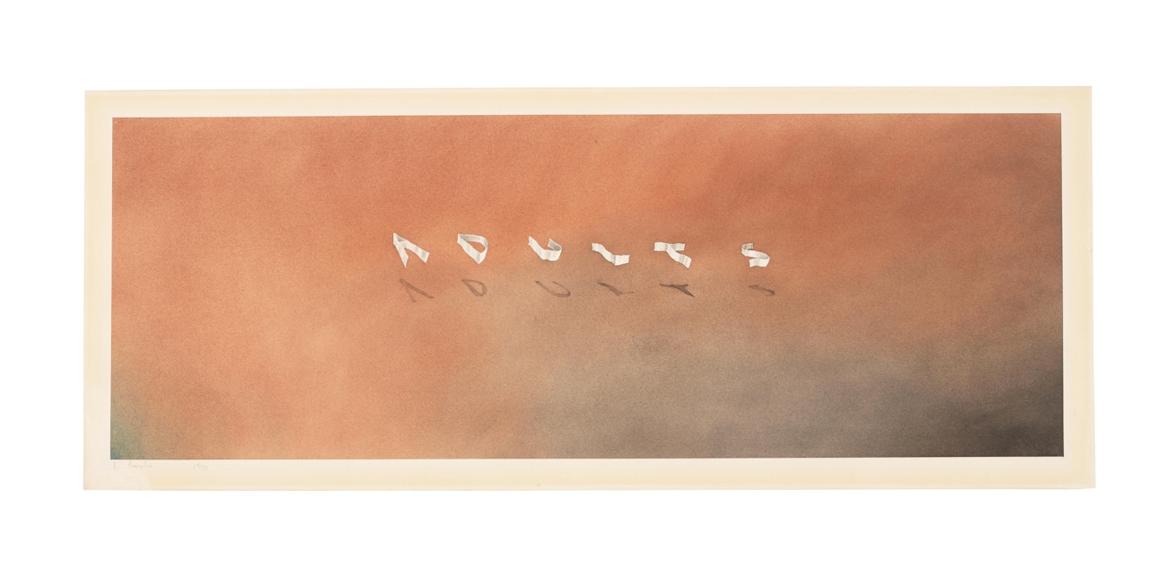 Adults by Ed Ruscha