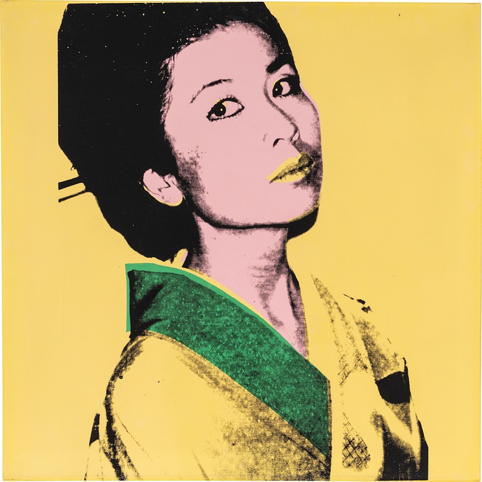 Kimiko Powers by Andy Warhol