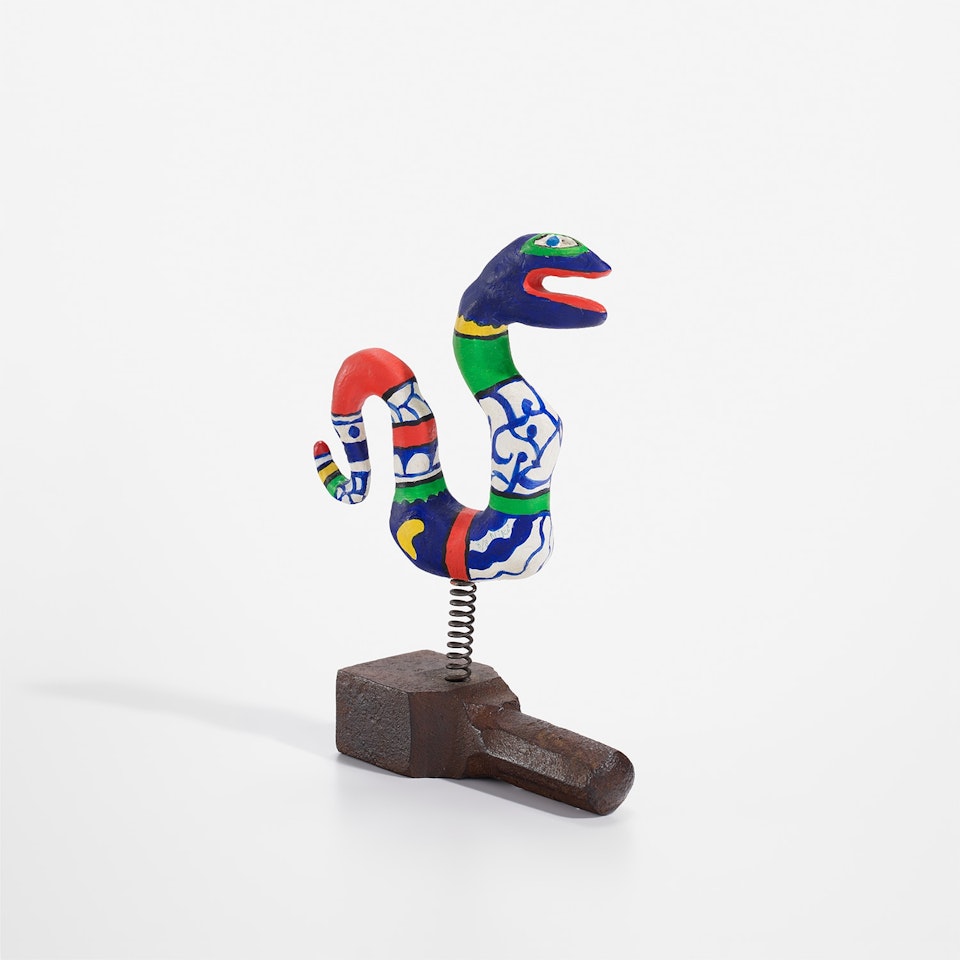 Serpent sur ressort by Niki de Saint Phalle