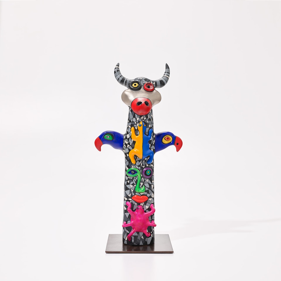 Small Bull Totem by Niki de Saint Phalle
