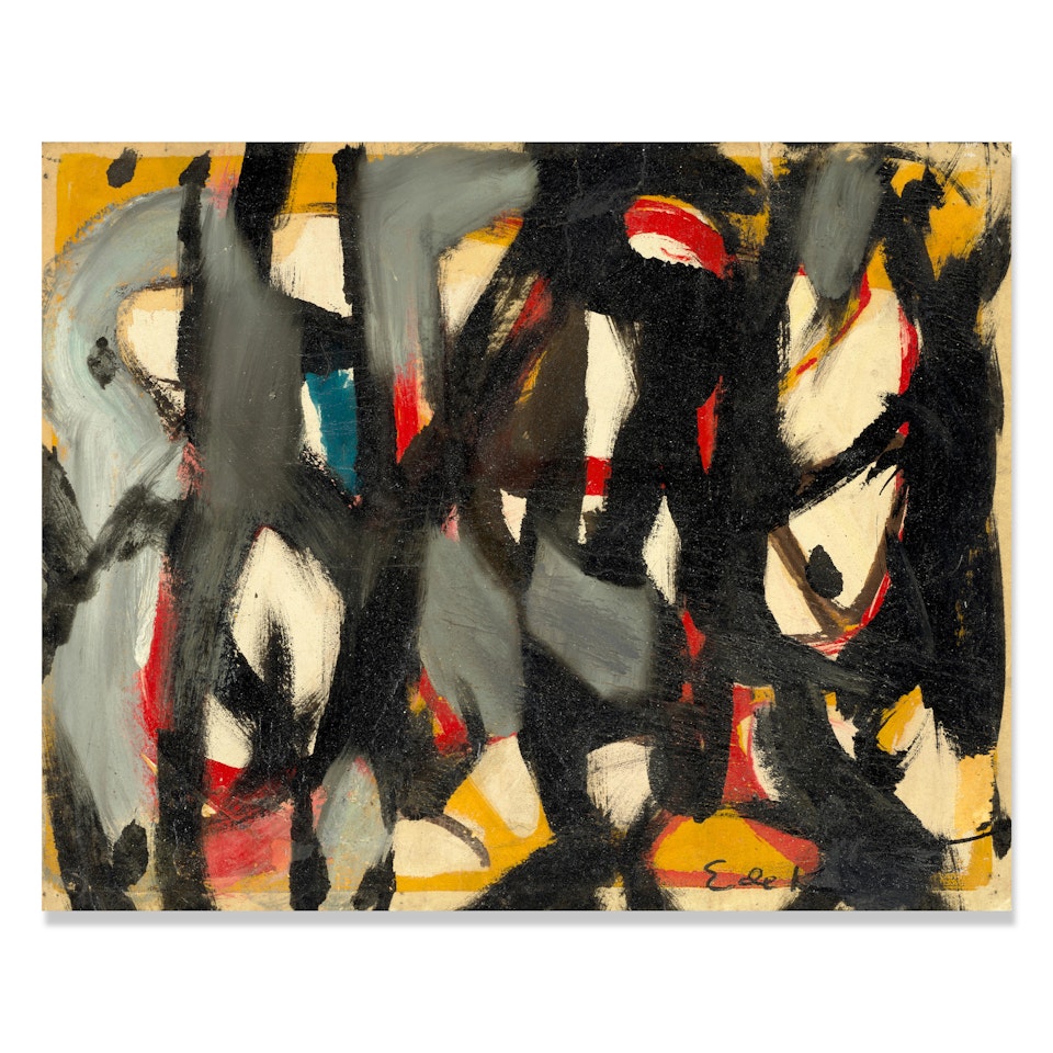Abstraction (Carmine Street) by Elaine de Kooning