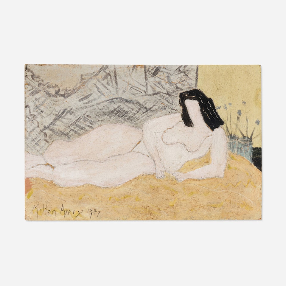 Reclining Nude by Milton Avery