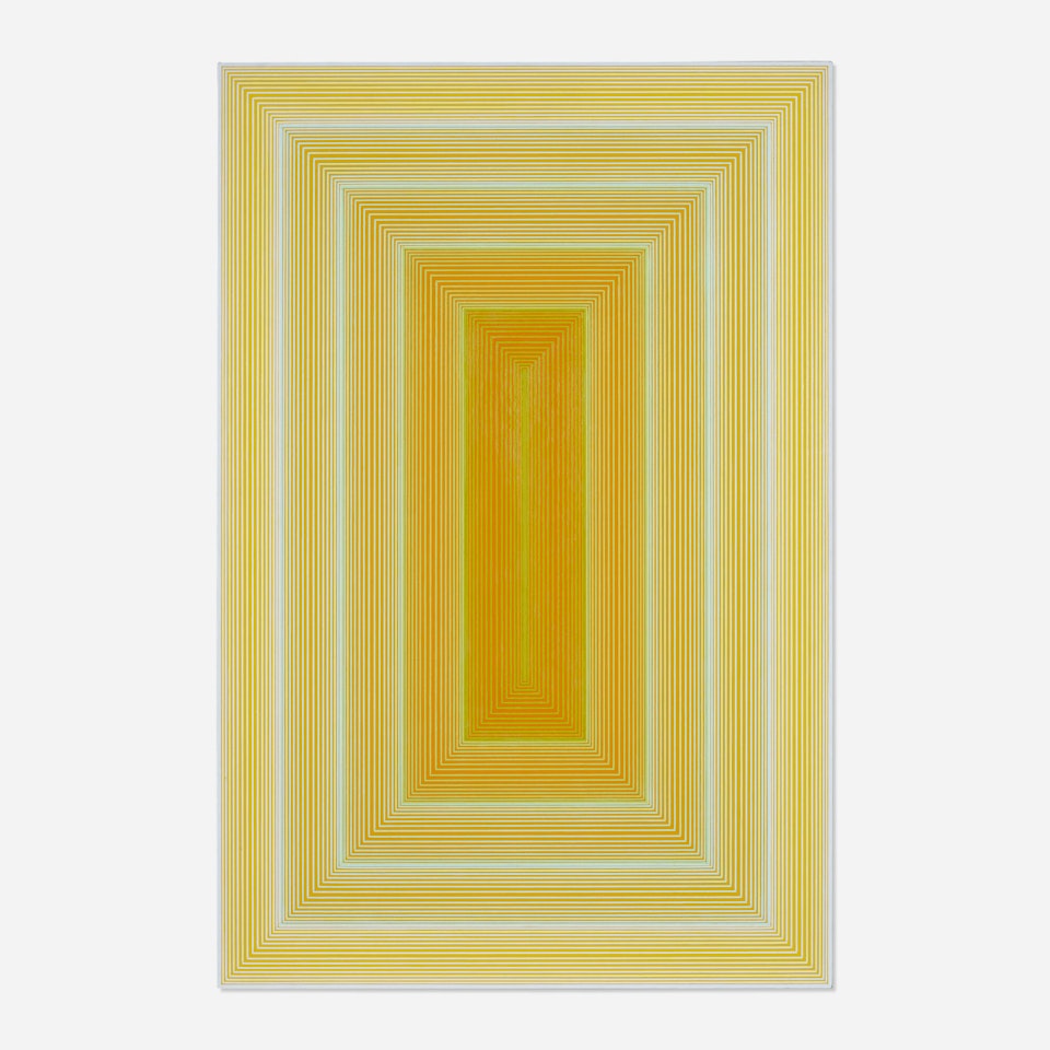 Gate of Yellow by Richard Anuszkiewicz