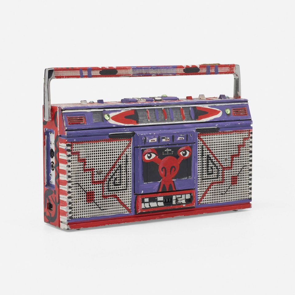 Boombox by Kenny Scharf