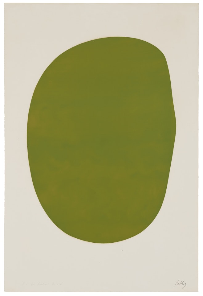 Green (Vert), from Suite of Twenty-Seven Color Lithographs by Ellsworth Kelly