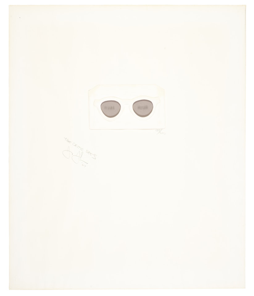 The Critic Sees, from Ten from Leo Castelli by Jasper Johns