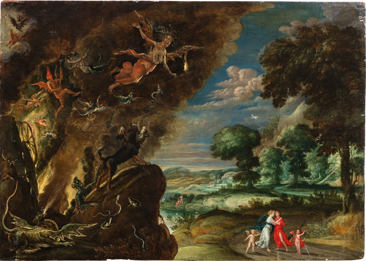 The Gates of Hell by Flemish School