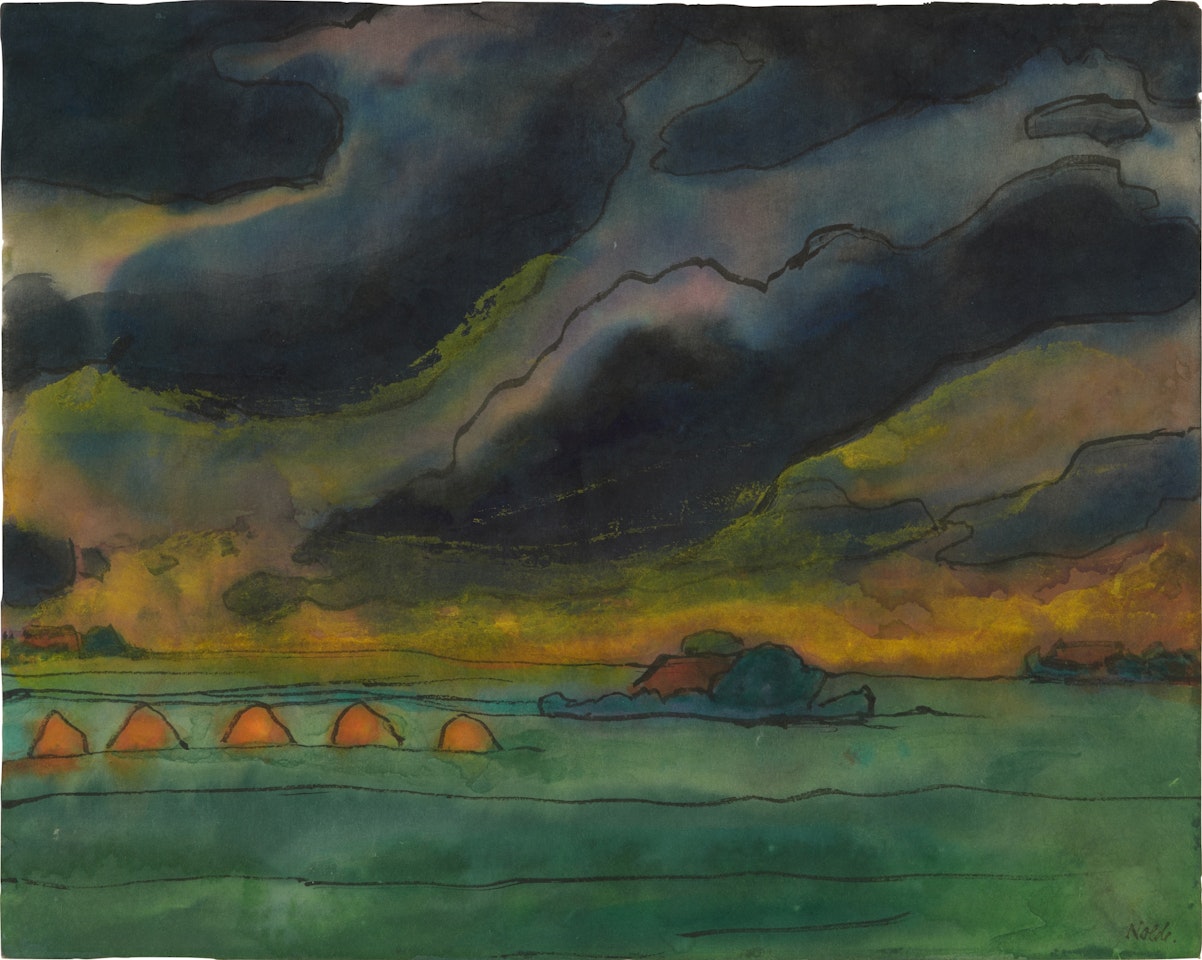 Marschlandschaft by Emil Nolde