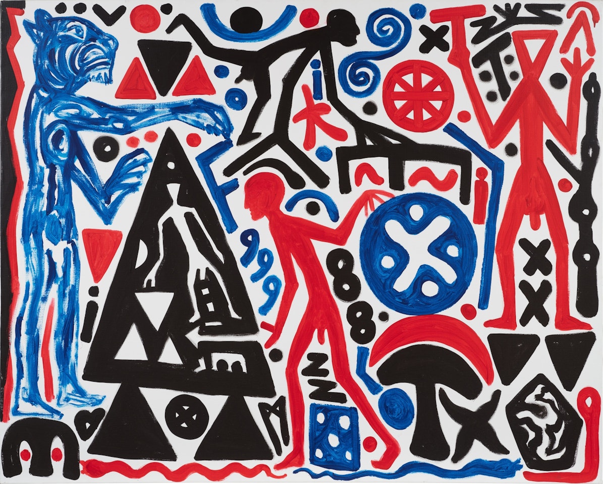 Blick ins Ungewisse by A.R. Penck