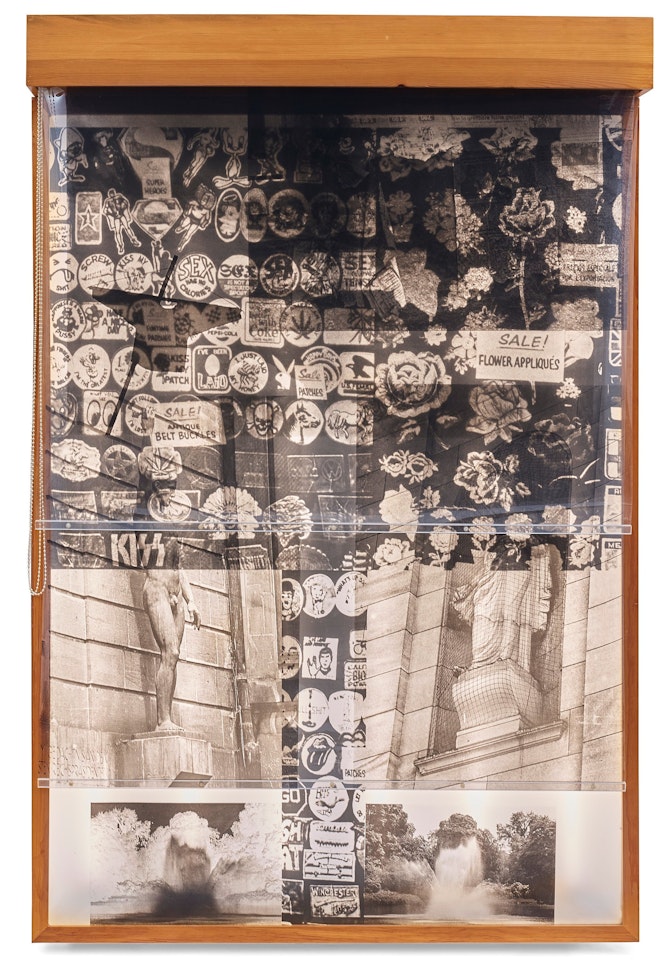 Robert Rauschenberg, "Sling-Shots lit #6, Black State by Robert Rauschenberg