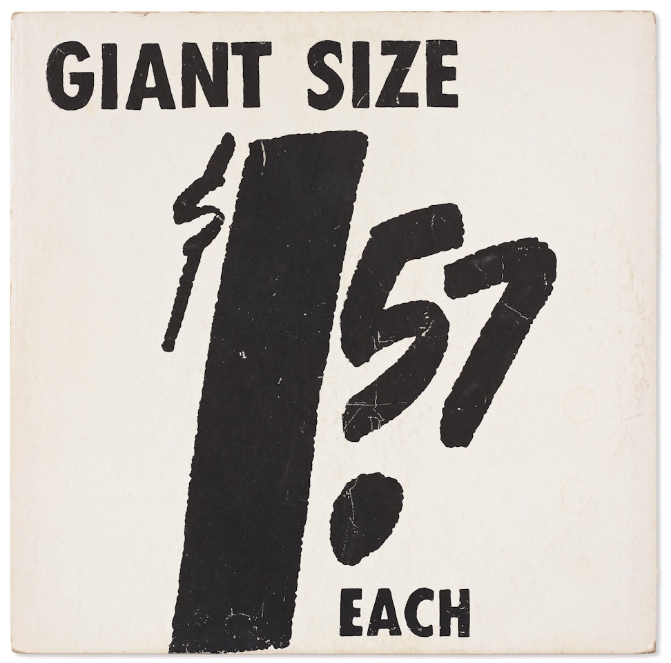 1.57 Giant Size by Andy Warhol