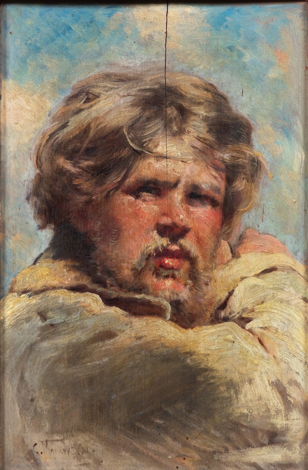 Portrait of a man by Konstantin Makovsky