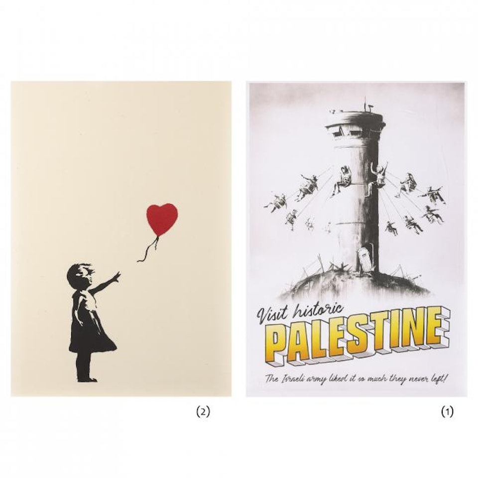 POSTER (2 WORKS) by Banksy