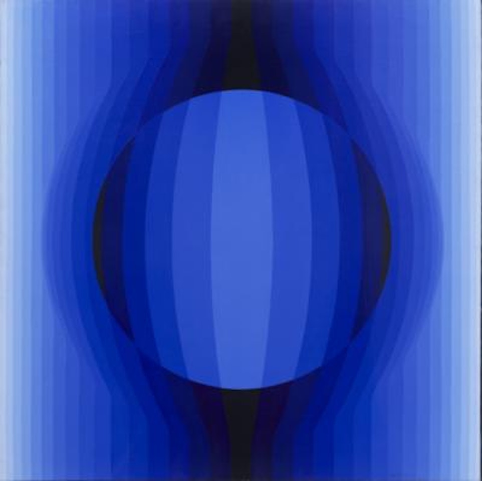 Saturne B by Victor Vasarely