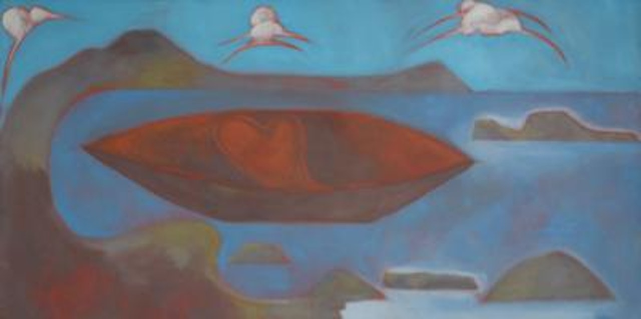 Untitled (Portrait of a woman) by Francesco Clemente