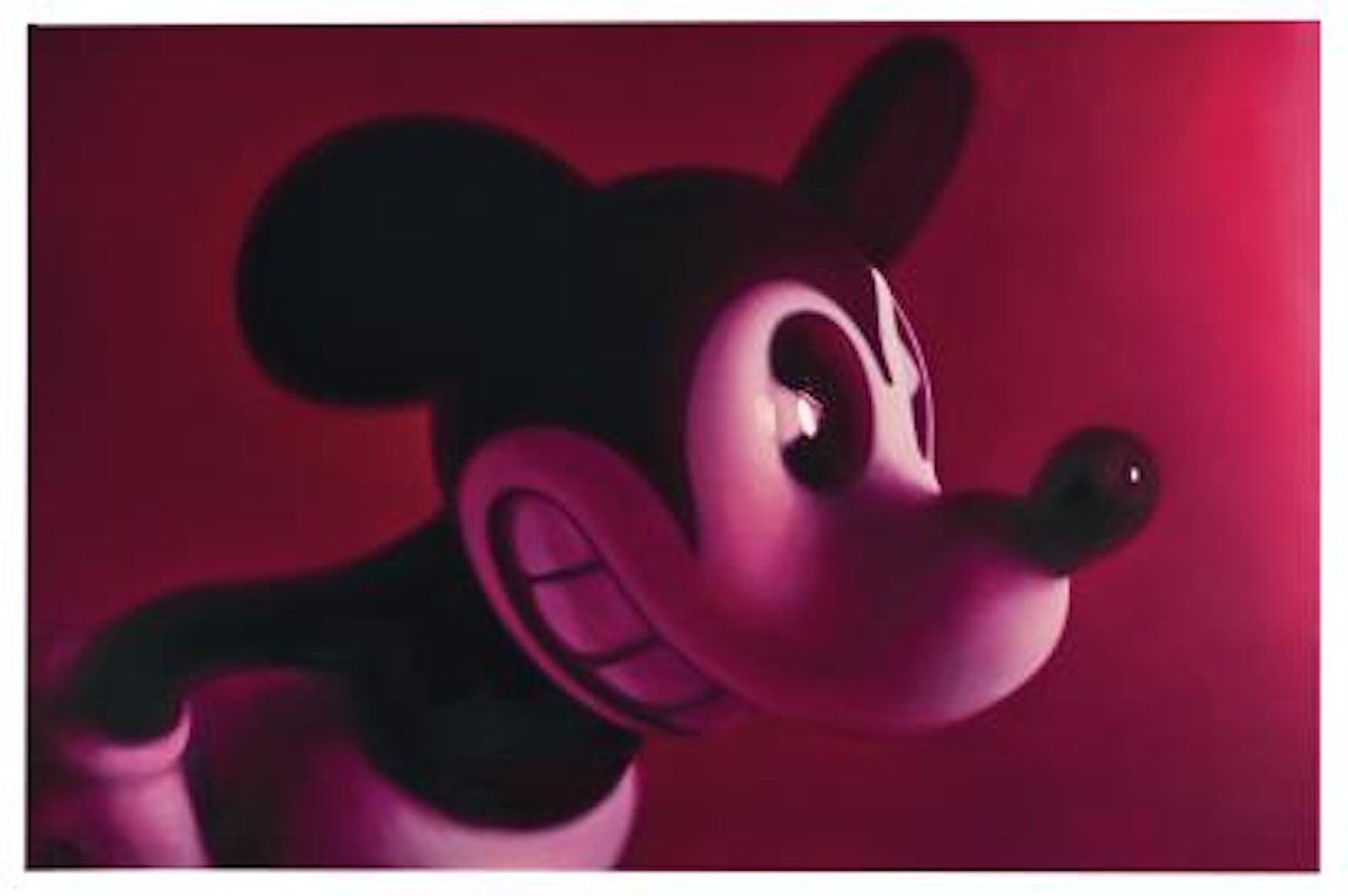 “Burgundy Mouse 2” by Gottfried Helnwein