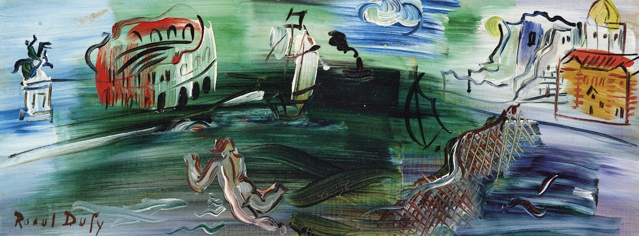 Composition imaginaire by Raoul Dufy