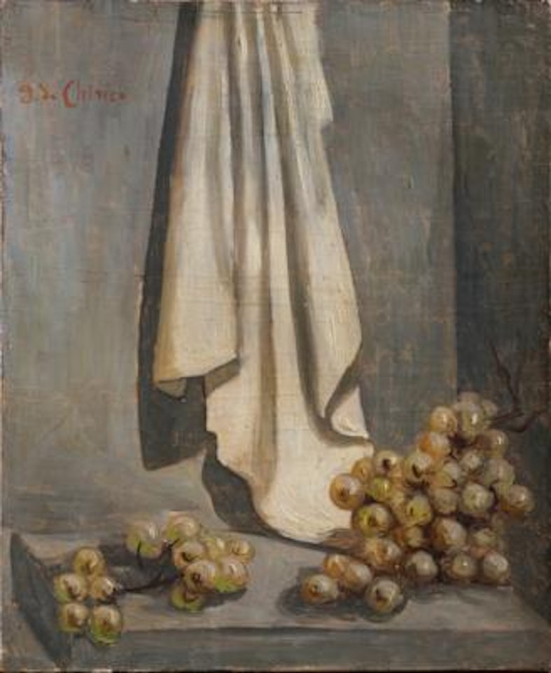 Raisins (Uva con drappeggio) by Giorgio de Chirico