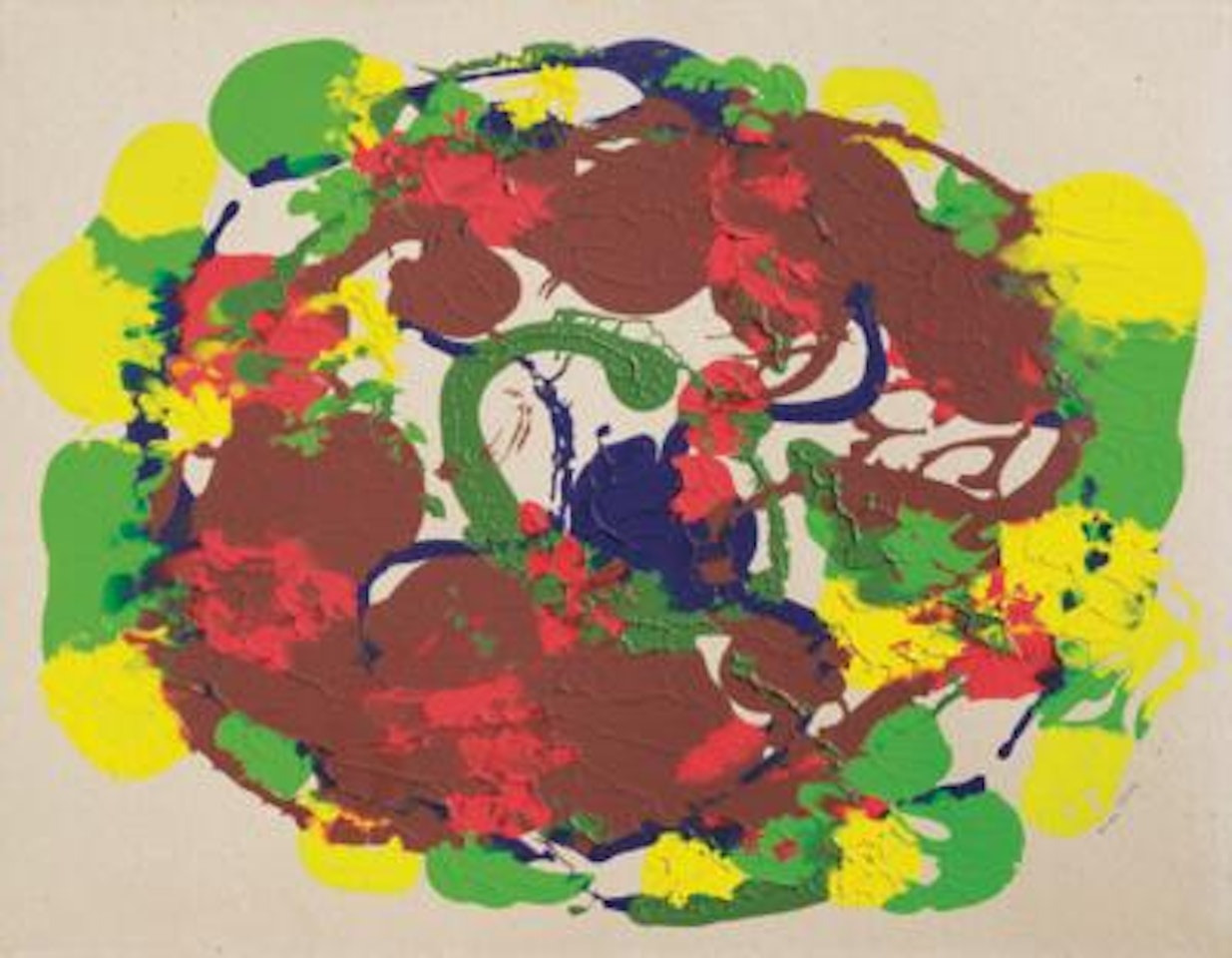 Natural Painting: Palette II by Man Ray