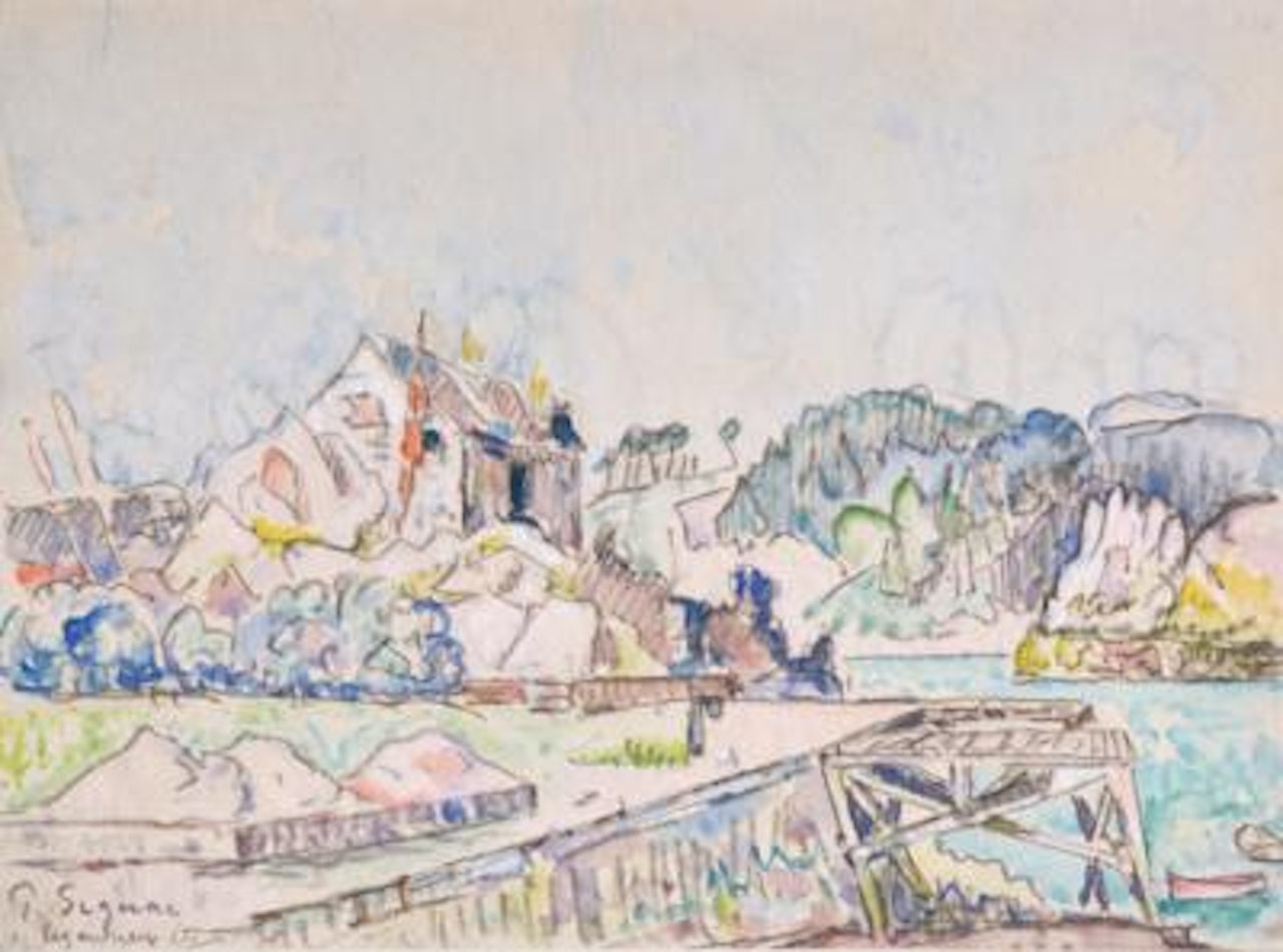 Lezardrieux by Paul Signac