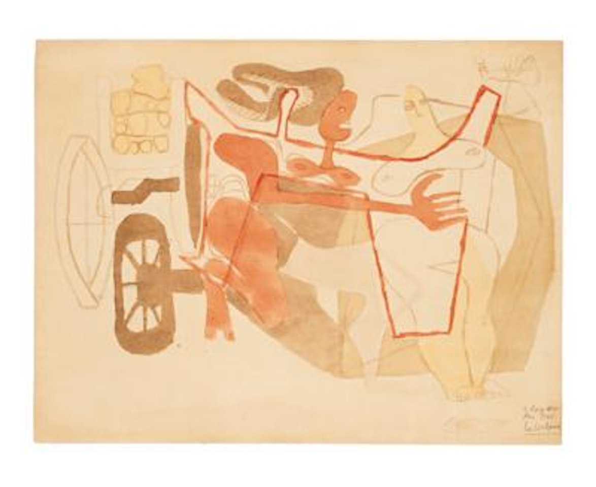 Deux Femmes en Voiture by Le Corbusier
