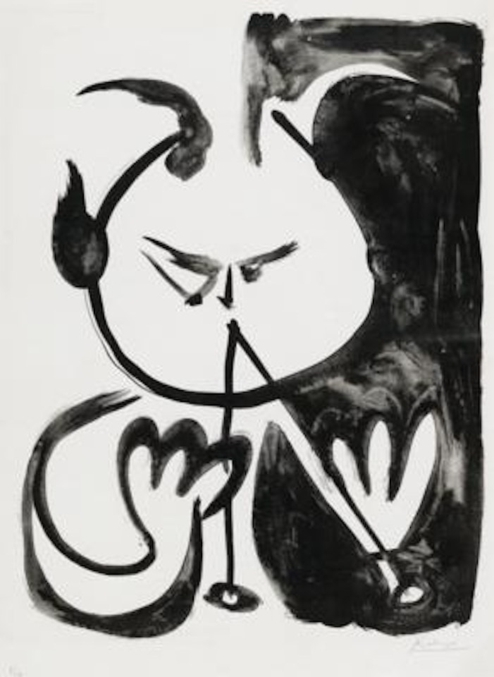 Faune Musicien No. 5 by Pablo Picasso